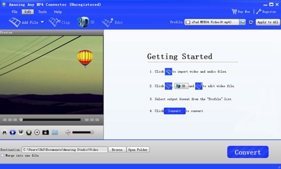 Amazing Any MP4 Converter(mp4视频格式转换软件)官方版v10.8下载插图