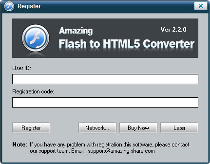 Amazing Flash to HTML5 Converter截图