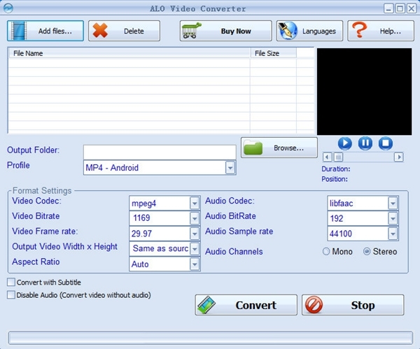 ALO Video Converter软件图片1