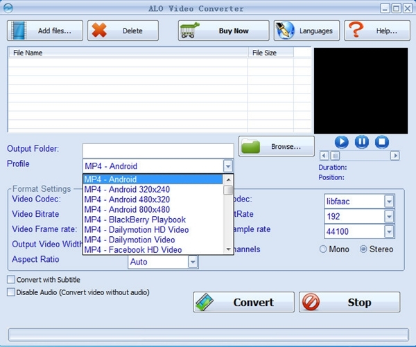 ALO Video Converter软件图片3