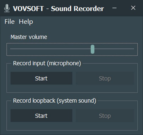 Vovsoft Sound Recorder图片