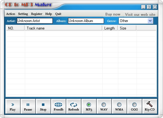 Ease CD to MP3 Maker (cd转换mp3格式软件)电脑版v2.10下载