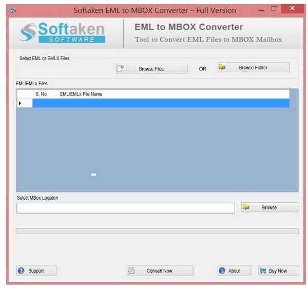 Softaken EML to MBOX Converter图片