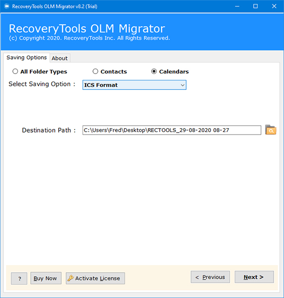 recoverytools olm migrator截图