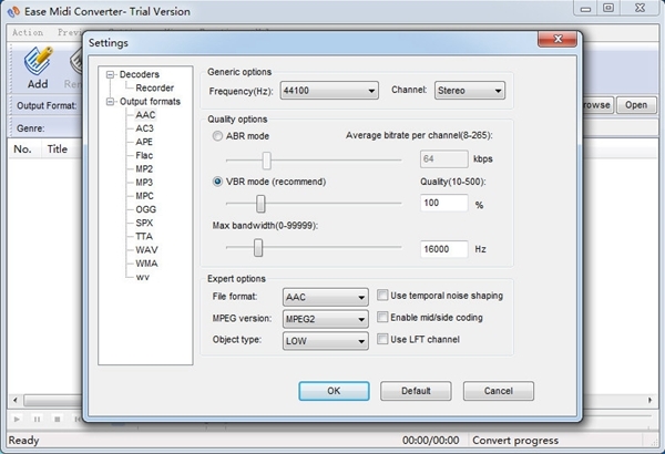 EASE Midi Converter软件图片4
