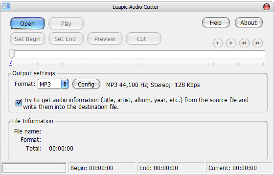 Leapic Audio Cutter图片
