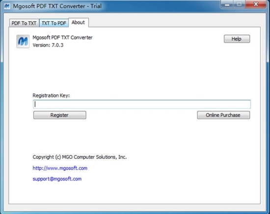 Mgosoft PDF Text Converter(pdf转txt格式软件)官方版v7.0.3下载插图2