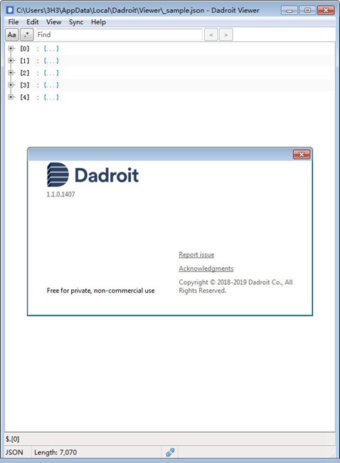 Dadroit JSON Viewer图