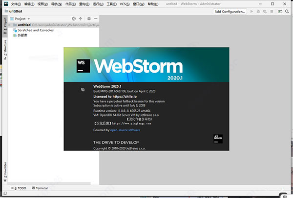 JetBrains WebStorm 2020图片1
