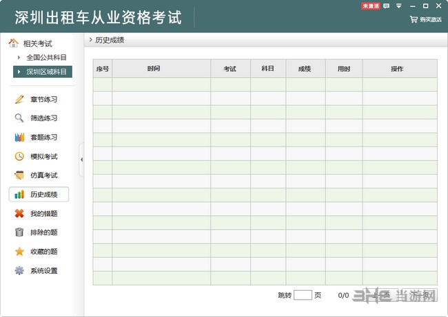 深圳出租车从业资格证考试题库图片3