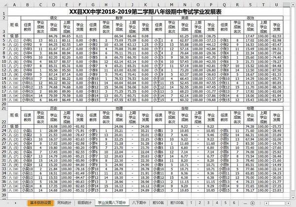 学生成绩统计软件图