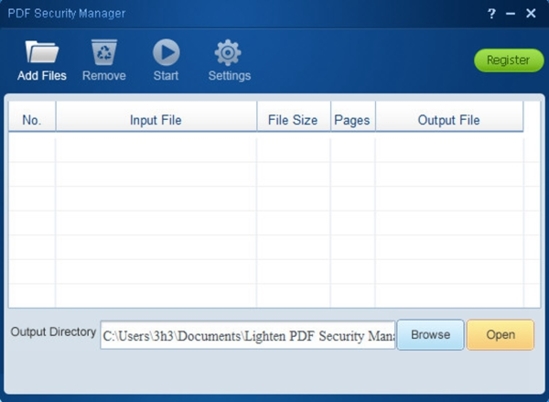 Lighten PDF Security Manager(pdf保护软件)官方版v1.1.0下载插图