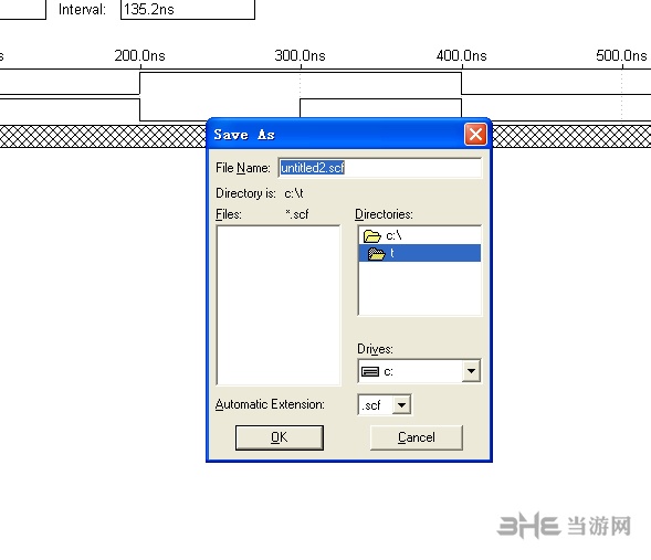 MAXplus2查看波形方法图片7