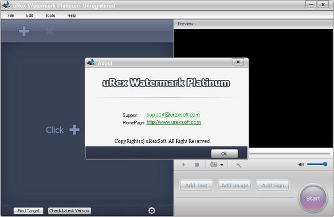 uRex Videomark Platinum图