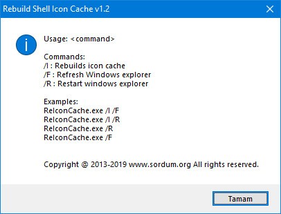 Rebuild Shell Icon Cache (桌面图标缓存清理软件)官方版v1.2下载插图