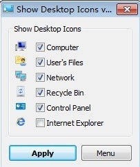 Show Desktop Icon (显示桌面图标软件)官方版v1.1下载插图