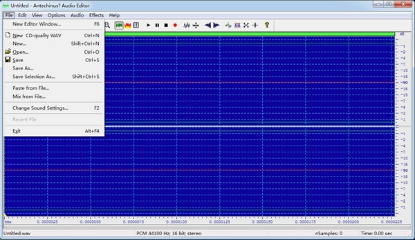 Antechinus Audio Editor软件图片3