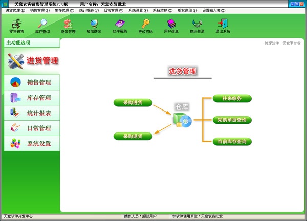 天意农资销售管理系统图片