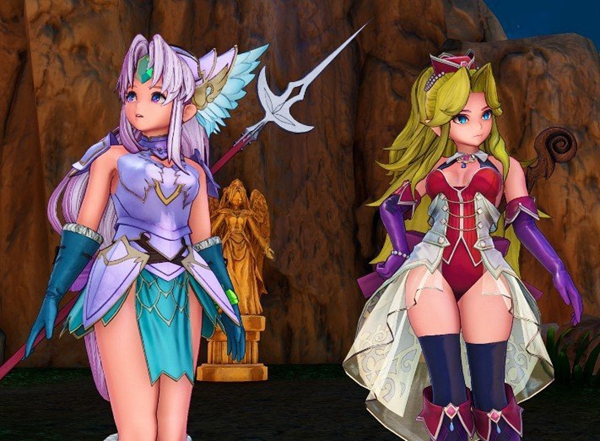 圣剑传说3重制版莉丝和安洁拉的新发色与瞳色MOD v1.0下载