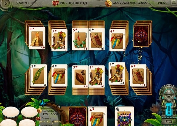 印加接龙之金游戏下载|印加接龙之金 (Gold of the Incas Solitaire)PC破解版下载