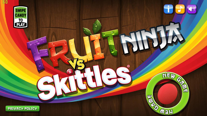 水果忍者大战彩虹糖电脑版下载|水果忍者大战彩虹糖电脑版 (Fruit Ninja vs Skittles)PC安卓版v2.0下载