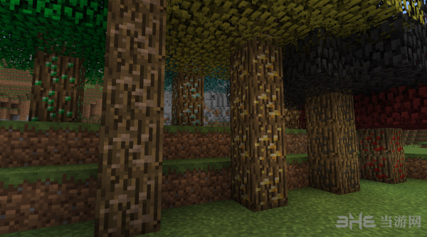 我的世界矿石树Mod|我的世界1.11.2矿石树TreeOres Mod 下载
