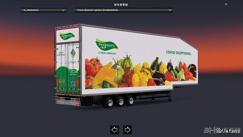 欧洲卡车模拟2 v1.27巨型双层拖车包MOD 下载
