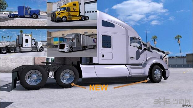 欧洲卡车模拟2 v1.28美铝轮毂包MOD 下载