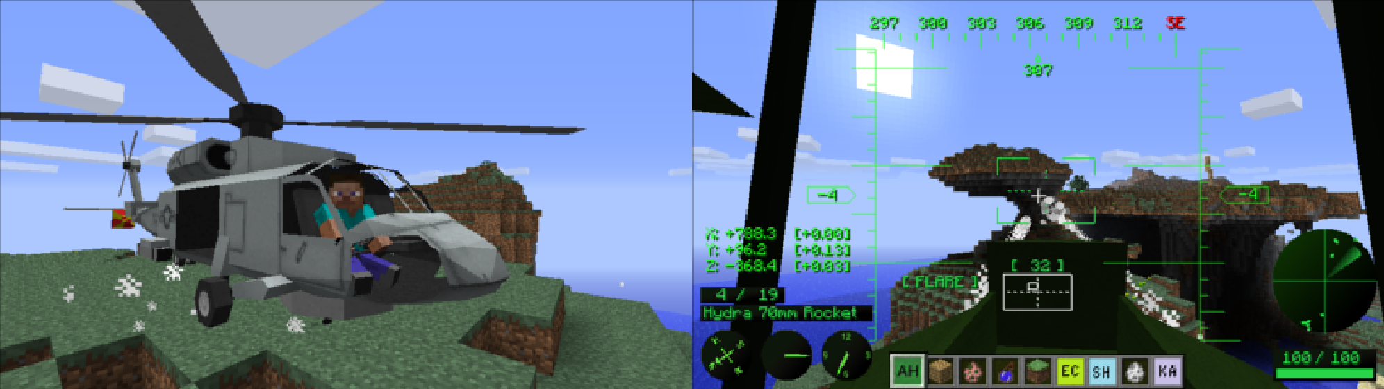 我的世界直升机mod|我的世界1.7.10直升机MOD 下载