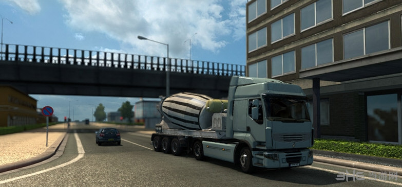 欧洲卡车模拟2独立的搅拌拖车MOD 下载