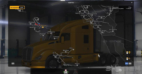 美国卡车模拟夏威夷州地图MOD 下载