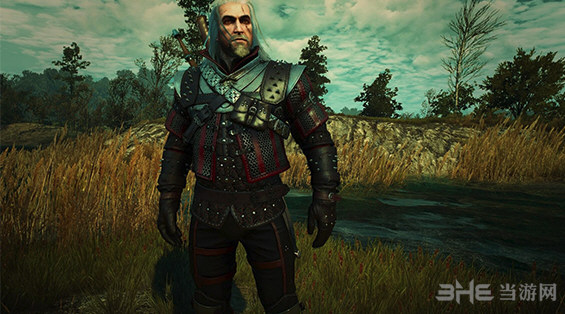 巫师3红黑狼套装高清MOD下载|巫师3：狂猎v1.31红黑狼套装高清重制版MOD v1.01下载