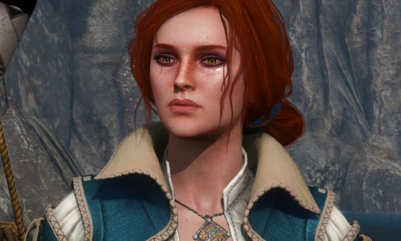 巫师3特莉丝美化MOD|巫师3特莉丝脸部纹理美化MOD 下载