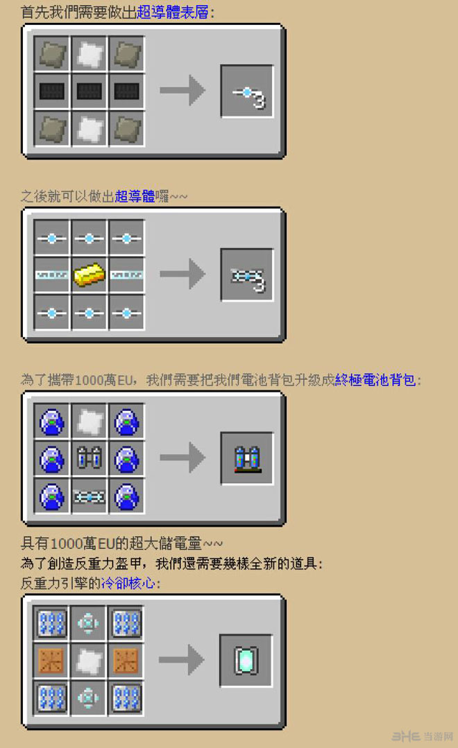 我的世界1.6.2重力装甲MOD 下载