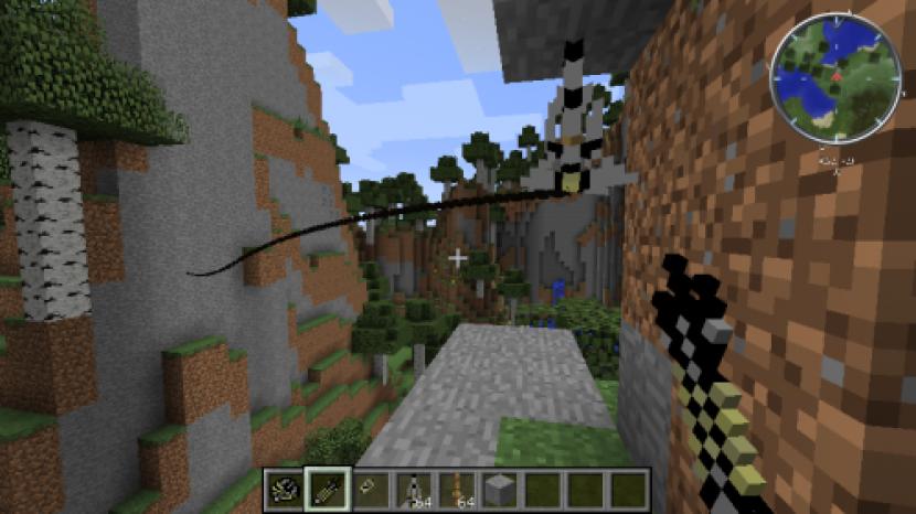 我的世界1.4.7绳索MOD 下载