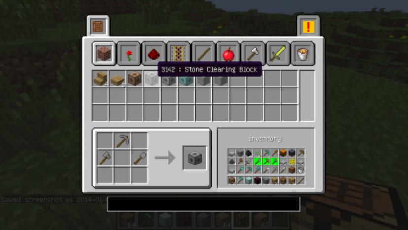 我的世界1.7.x清理方块MOD 下载