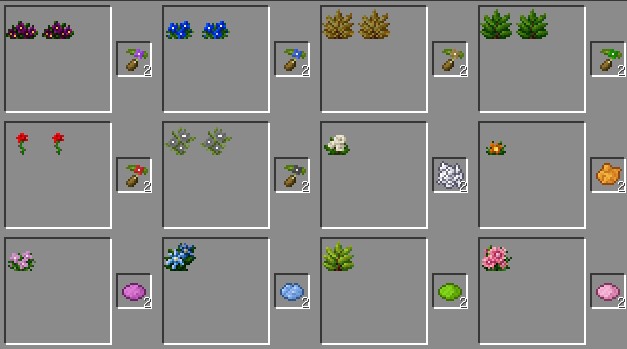 我的世界1.7.2潘马斯的更多花MOD 下载