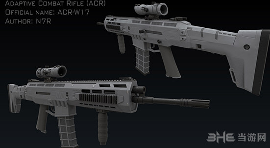 辐射4 ACR-W17可定制模块化突击步枪MOD v1.2.1 百度网盘下载
