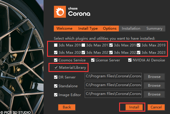 CR9.1渲染器 Chaos Corona9.1 for 3ds Max下载安装教程-6